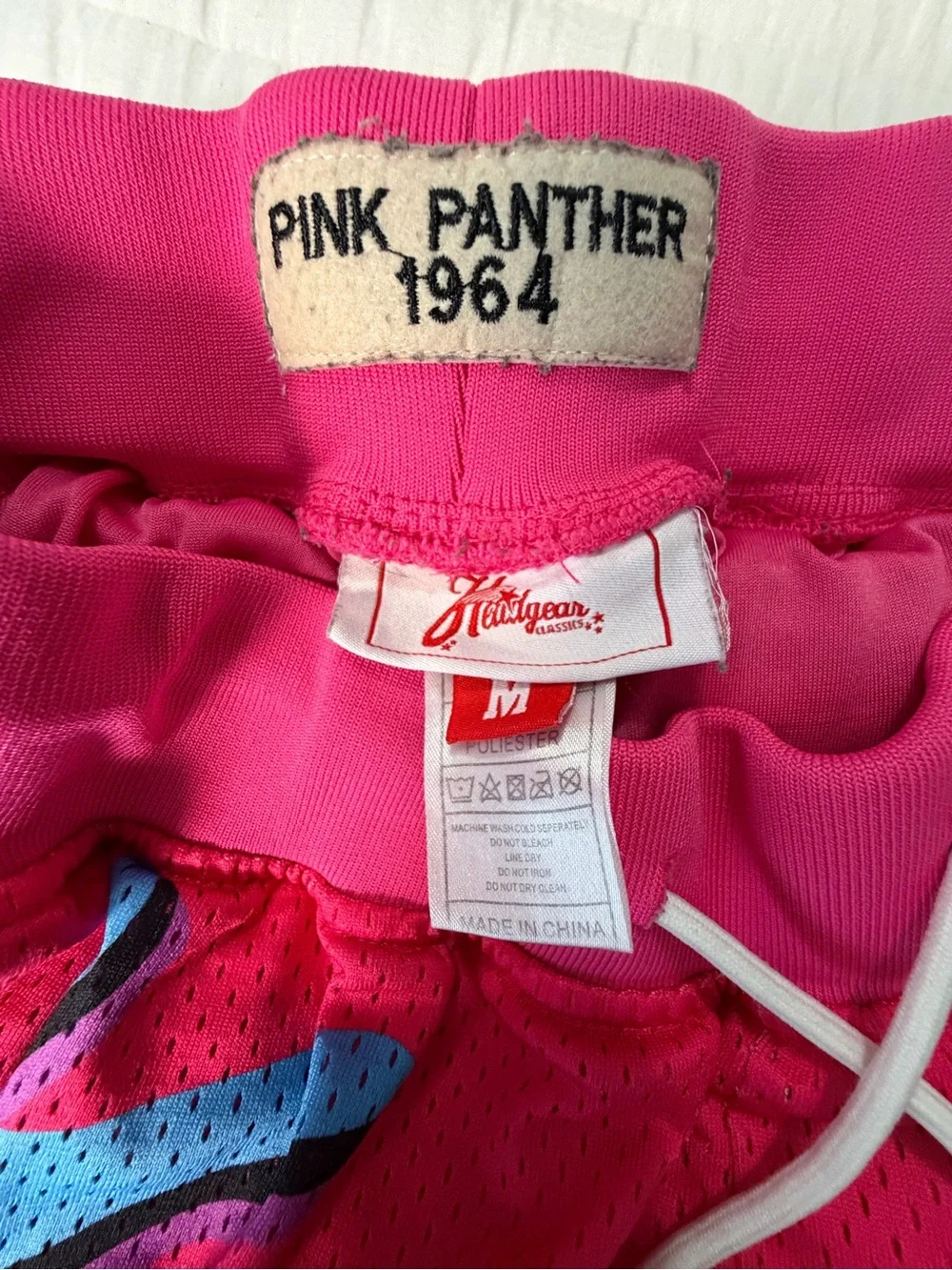 Pink Panther Headgear Classics Nba Shorts Size M